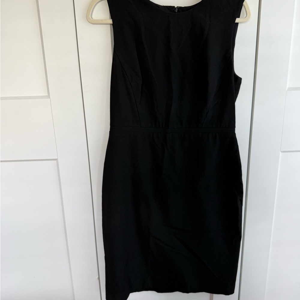 Ann Taylor Classic Black Midi Dress